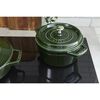 鋳物ホーロー鍋, ピコ・ココット 20 cm, ラウンド, バジルグリーン, 鋳鉄, small 3