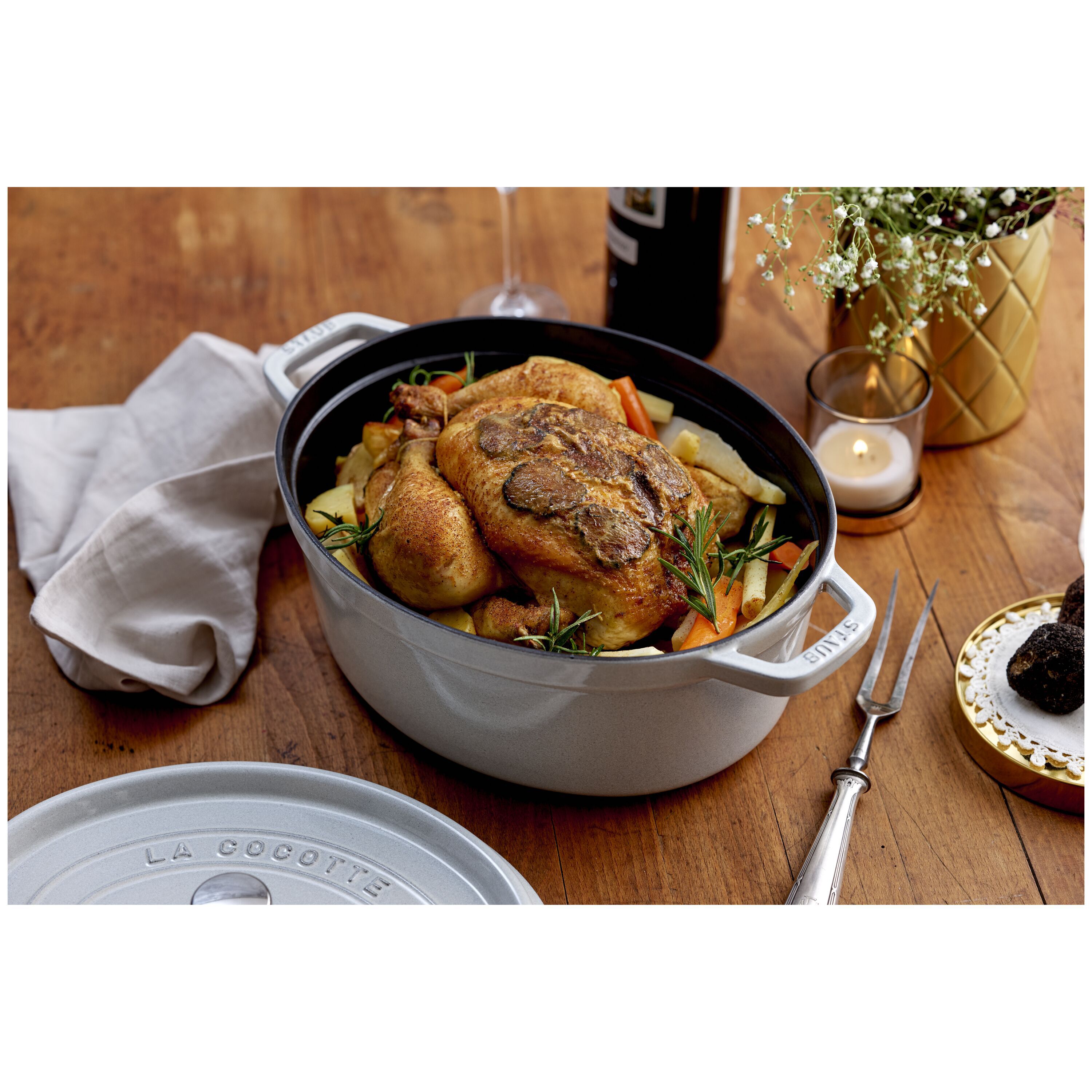 STAUB Keramik-Schüssel Mit Emailleschicht, 500 Ml, Farbe: Weißer Trüffel - Hochwertig, Zum Servieren