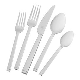 ZWILLING Squared, 45-pc Flatware Set, 18/10 Stainless Steel 