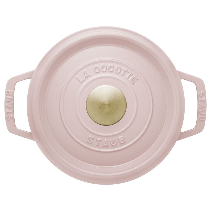 鋳物ホーロー鍋, ピコ・ココット 16 cm, ラウンド, ソルベローズ, 鋳鉄, large 2