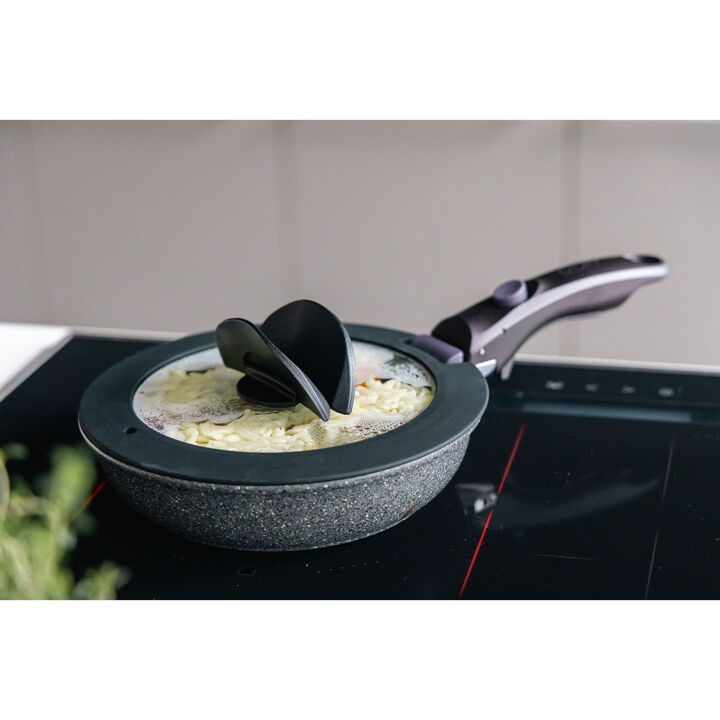 Vinci, 蓋 26 cm, ガラス, large 3