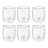 Sorrento, service de verres &agrave; caf&egrave; &agrave; double paroi, 6-pces, small 1