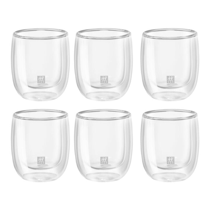 Sorrento, dubbelwandig espressoglazenset, 6-delig, large 1