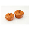 Ceramic - Specialties, 0.5 qt, Pumpkin, Petite Cocotte, Burnt Orange, small 7