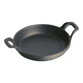 Staub Specialities, 20 cm round Cast iron Oven dish black