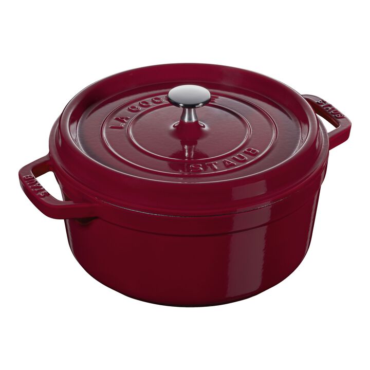 La Cocotte, Cocotte 28 cm / 6,75 l, Rond, Bordeaux, large 1