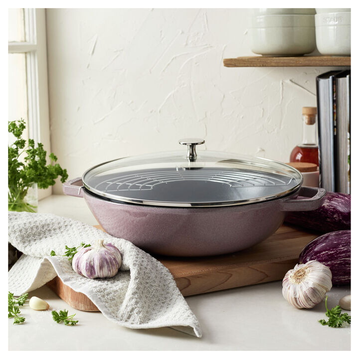 Cast Iron, 12-inch, Perfect Pan, Lilac, large 2