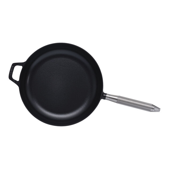 Pans, 28 cm Cast iron Frying Pan Buster Punch black, large 2