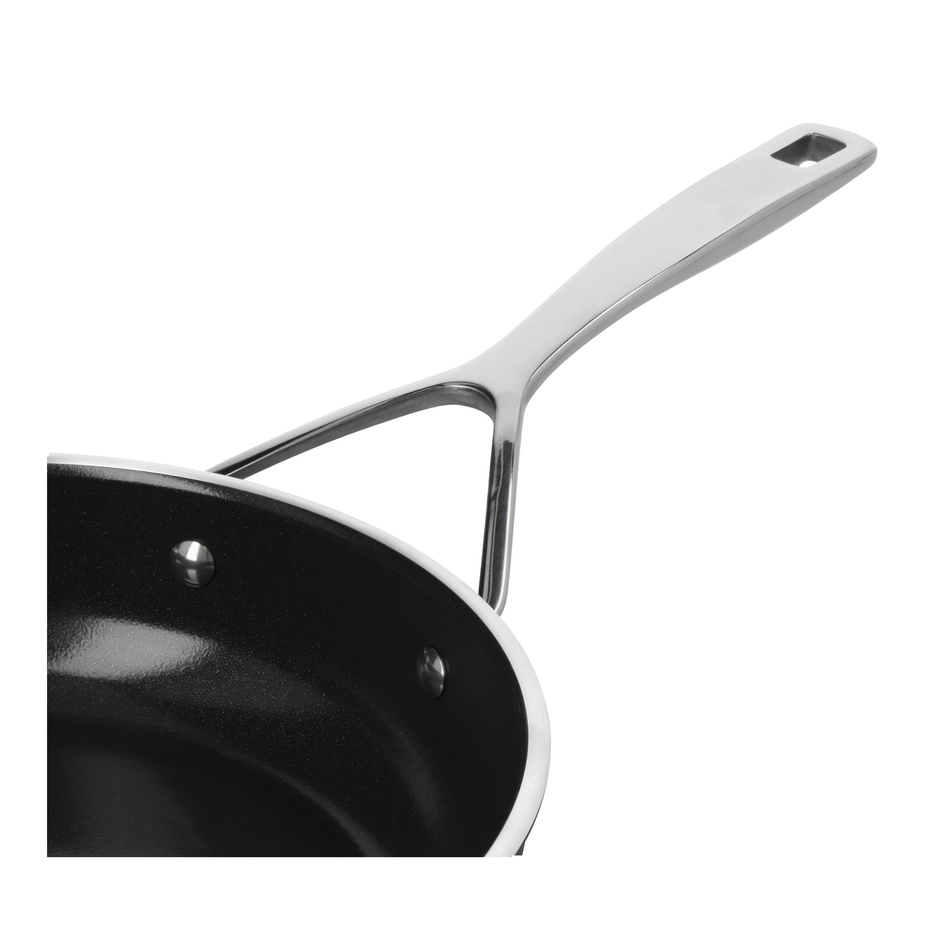 Demeyere Alu Pro 5 Hapjespan met lange steel Ceraforce 24 cm - Alu Pro 5 - Demeyere
