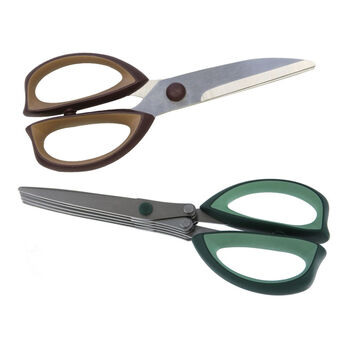 2-pc, Kitchen And Herb Shears Set,,large 1
