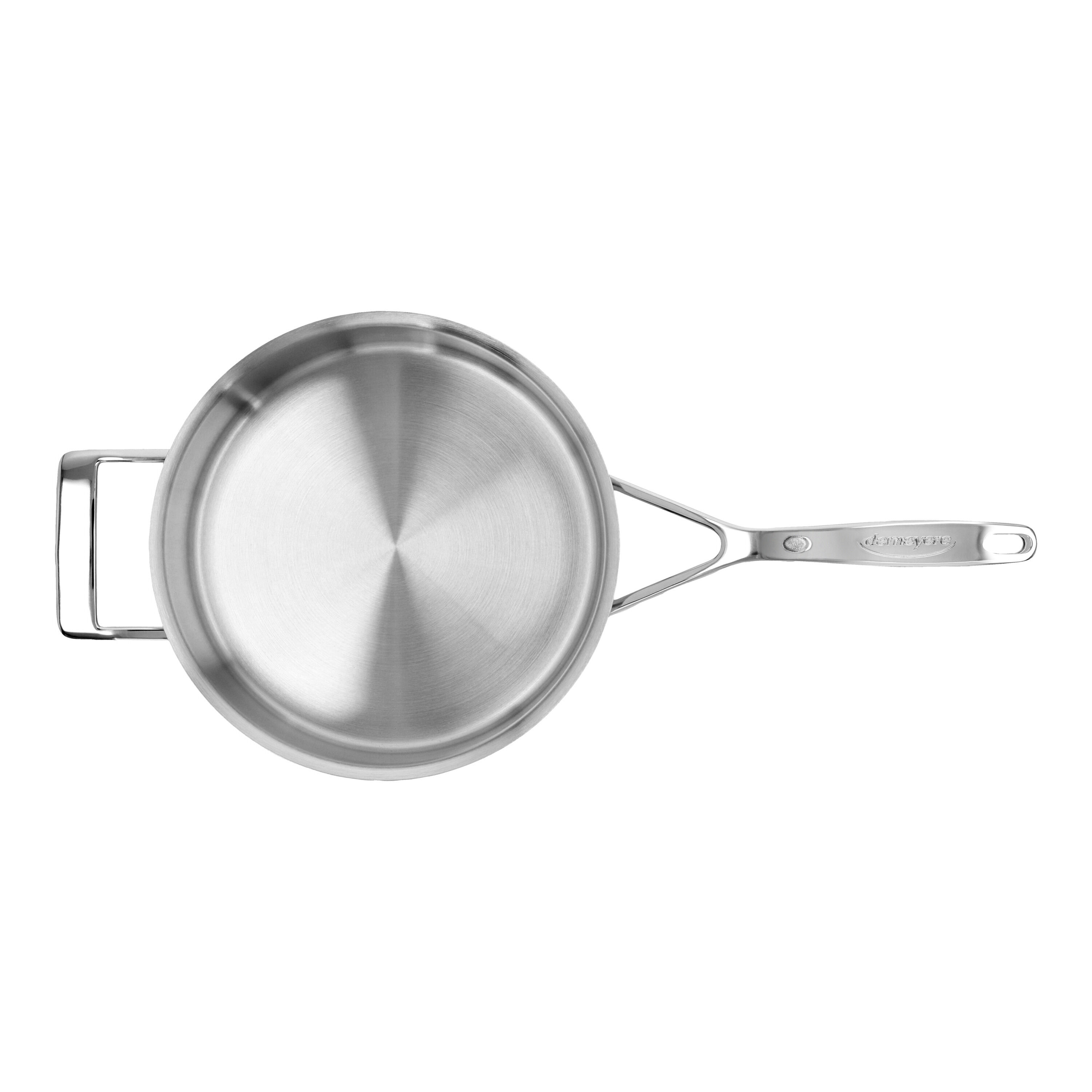 Demeyere Silver 7 Sauteerpan met dubbelwandig deksel 24 cm / 2,8 l - Silver 7 - Demeyere