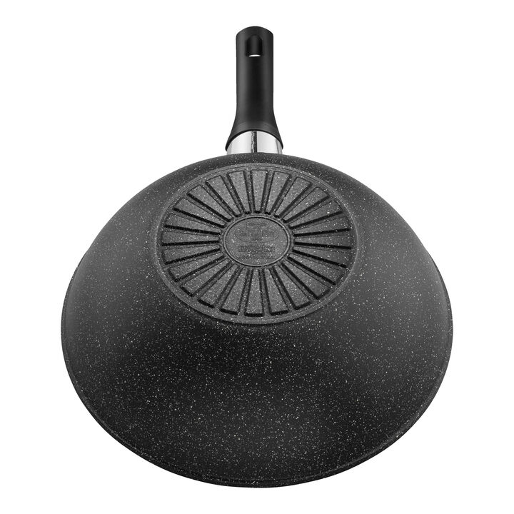 Vipiteno, Wok, 28 cm, alluminio, Rivestimento antiaderente senza PFAS, large 4
