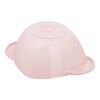 La Cocotte, 1.75 l cast iron heart Cocotte, sorbet rose, small 5