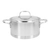 Atlantis, 4.2 qt, 18/10 Stainless Steel, Dutch Oven With Lid, small 1