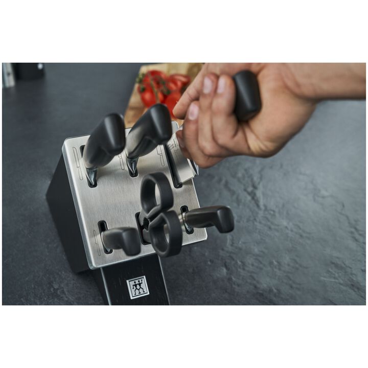 Four Star, 7-st, Självslipande knivblock, Svart, large 4