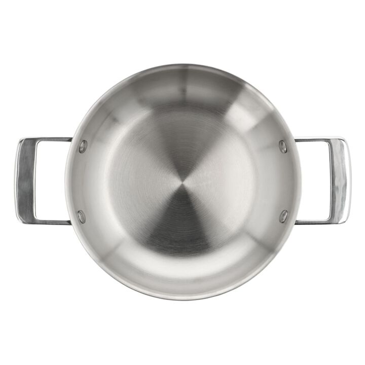 Black 5, 20 cm 18/10 Stainless Steel Frying pan silver-black, large 4