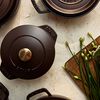 La Cocotte, Reis-Cocotte 16 cm, rund, Chocolate, Gusseisen, small 2