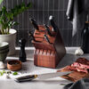 Bob Kramer Carbon 2.0, 7-pc, Knife block set, brown-black, small 2