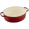 Bellamonte, Cocotte 37 cm, oval, Rot, Gusseisen, small 5