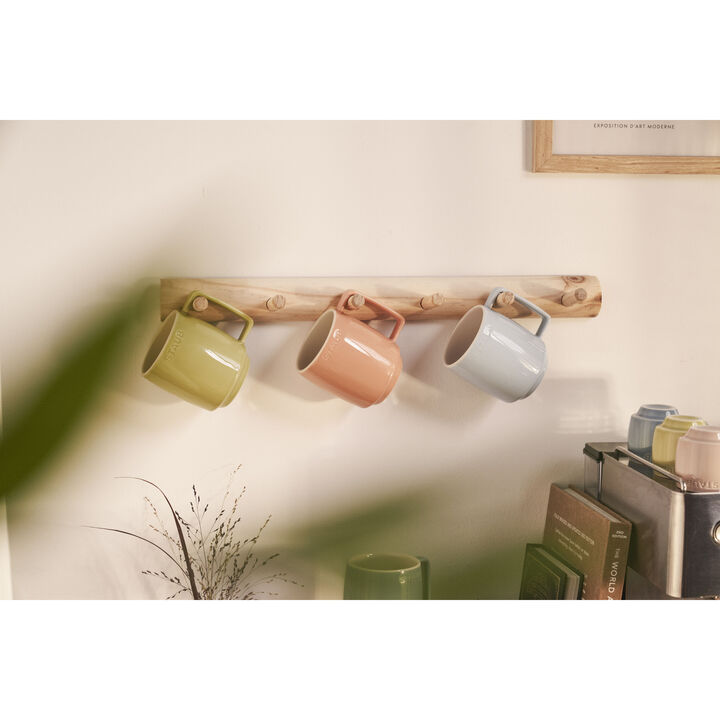 Ceramique, スタッキング マグ M 350 ml, セラミック, light pink, large 4