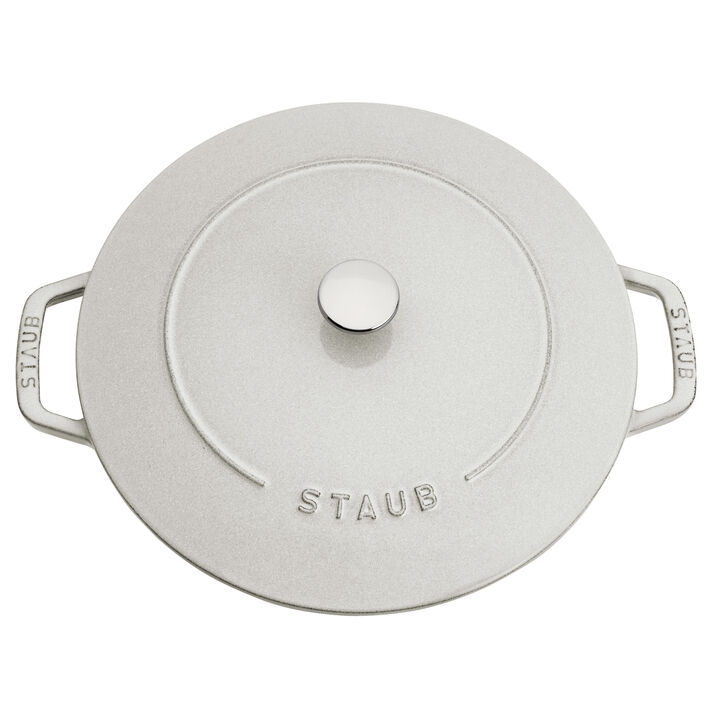 Cast Iron, 5.25 qt, Essential French Oven, white truffle, large 3