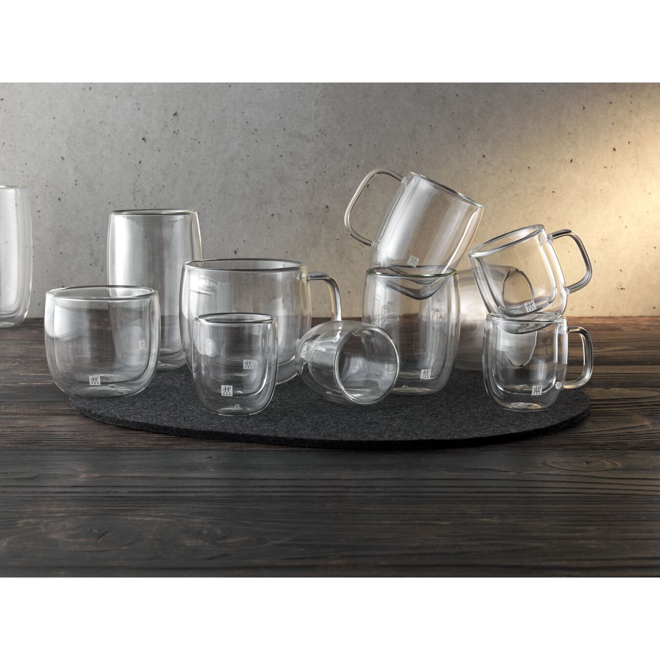 8-pc  Coffee glass Mug Set,,large 4