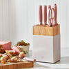 Now S, 7-pc, Knife Block Set, Pink, small 8