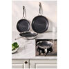 Peak, 3-pcs 18/10 Stainless Steel Frying pan set silver, small 6