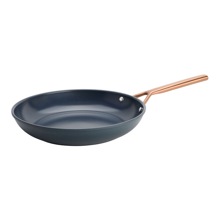 Milano, 12-inch, Frying Pan Ceramic Nonstick Titanium, Blue, large 1