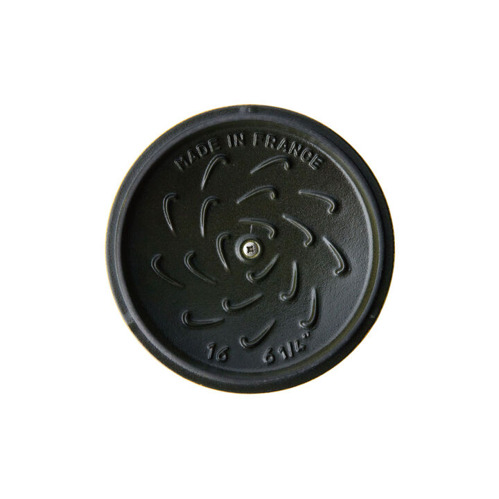 La Cocotte, 1.1 l cast iron round French oven marguerite, citron, large 4