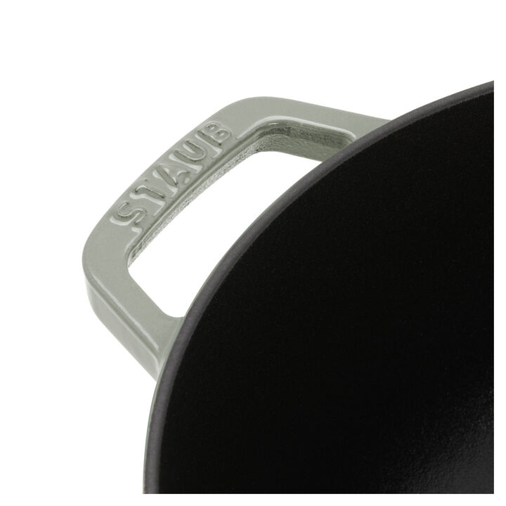 Cast Iron, 5.25 qt, Essential French Oven , eucalyptus, large 4