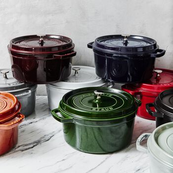 Döküm Tencere | Bordo | 24 cm | 3,7 l | yuvarlak,,large 8