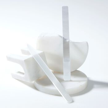 Nail buffer, Cam | Beyaz,,large 3