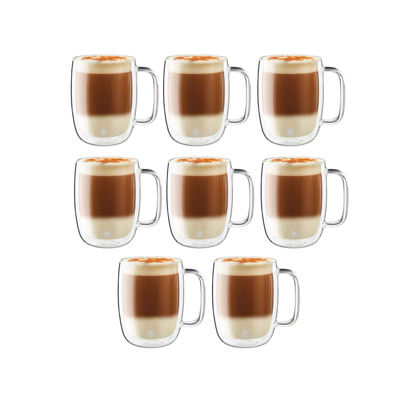 8 Piece Latte Mug Set - Value Pack,,large 2