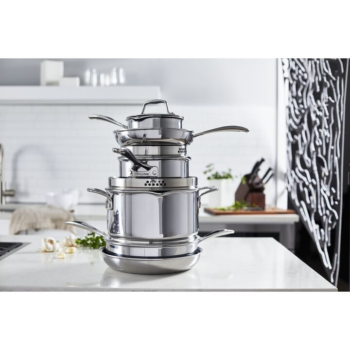 Clad CFX, 10-pc, Non-stick, Stainless Steel Ceramic Cookware Set , large 3