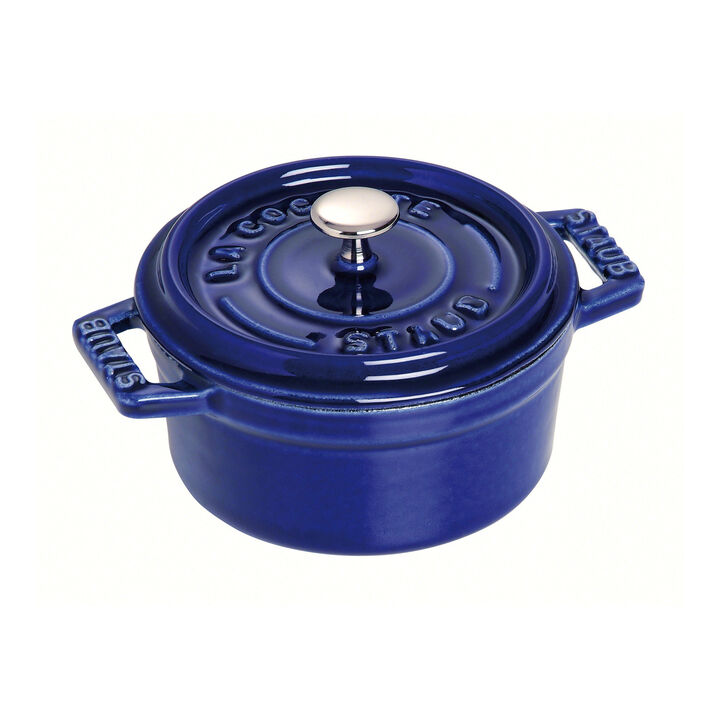 Staub Tee-Wasserkessel rund, Induktionsgeeignet, Gusseisen, Dunkelblau, 16.60 x 12 x 18 cm, 1 Einheiten