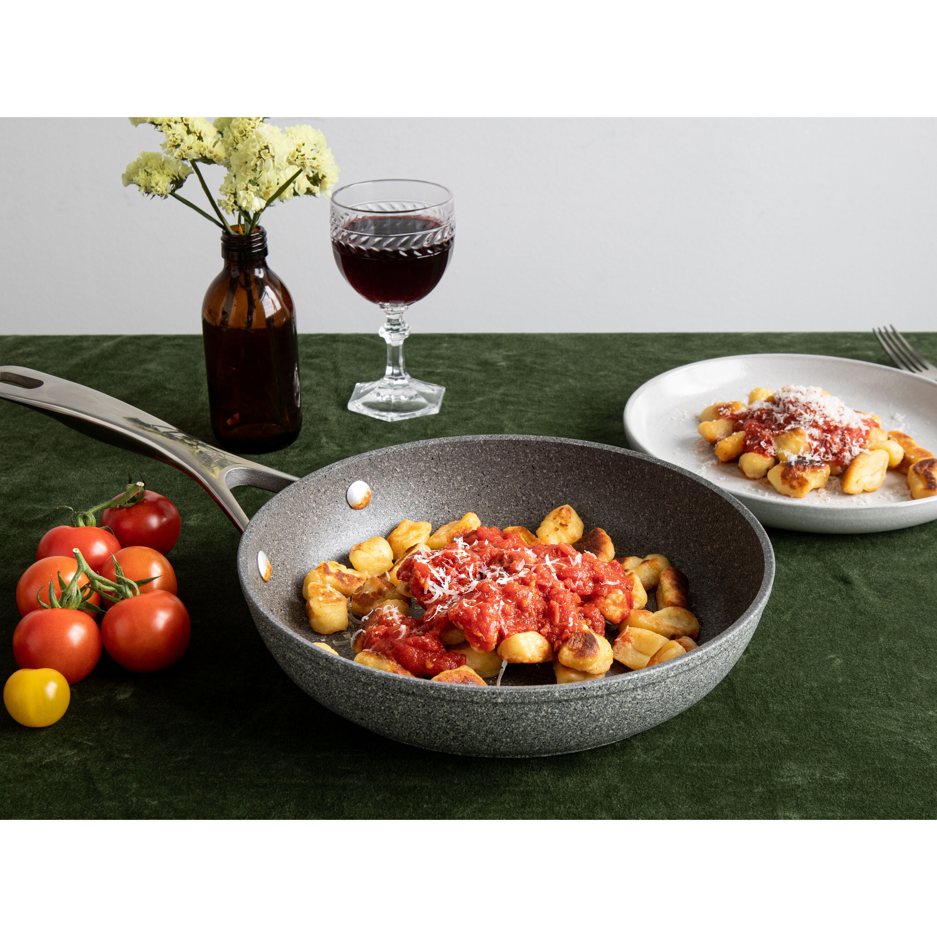 BALLARINI Salina Koekenpan Granitium Titanium Extreme 24 cm - Salina - BALLARINI