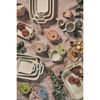 Ceramic - Rectangular Baking Dishes/ Gratins, 2-pc, Rectangular Baking Dish Set Macaron, Light Green, small 5