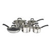 Kitchen Elements, 10 Piece 18/10 Stainless Steel Cookware set, small 1