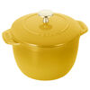 Cast Iron, 1.5 qt, Petite French Oven, Citron, small 1