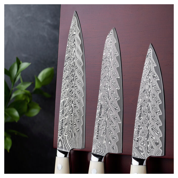 KRAMER Cumulus, 7-pc, Knife block set, pure-white, large 4