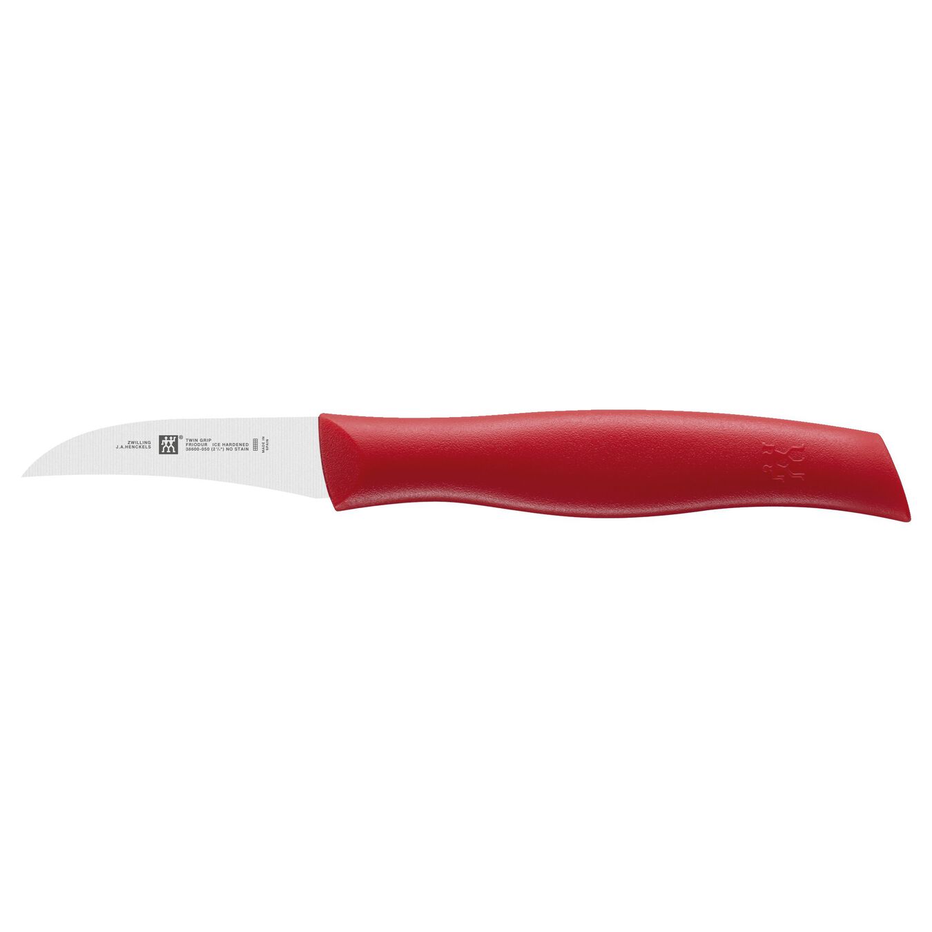 Couteau à éplucher 5 cm, Rouge,,large 2