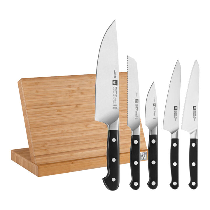 Pro, 6 Piece, Magnetic Easel Knife set, brown, large 1