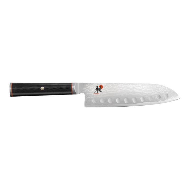 Kaizen, 7-inch, Hollow Edge Santoku Knife, large 2