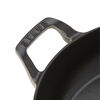 Cast Iron - Braisers/ Saut&eacute; Pans, 3.5 qt, Braiser With Glass Lid, Sesame, small 4