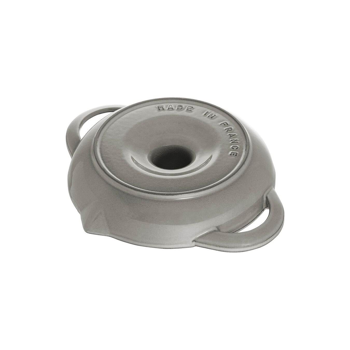 24 cm cast iron round Roaster, graphite-grey,,large 2