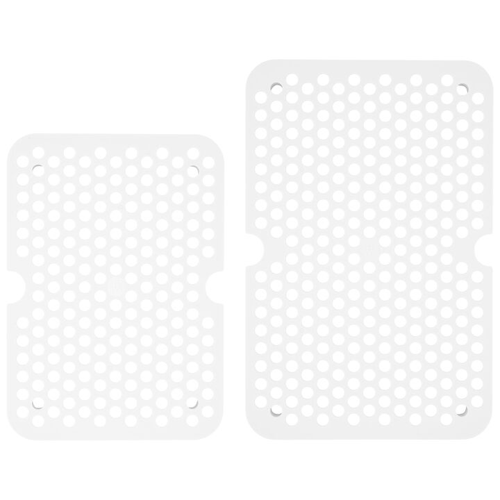 Fresh & Save, Vakuum Zubehörset Abtropfgitter für Glasboxen, Kühlschrankbox/Auflaufform / 2-tlg, large 2
