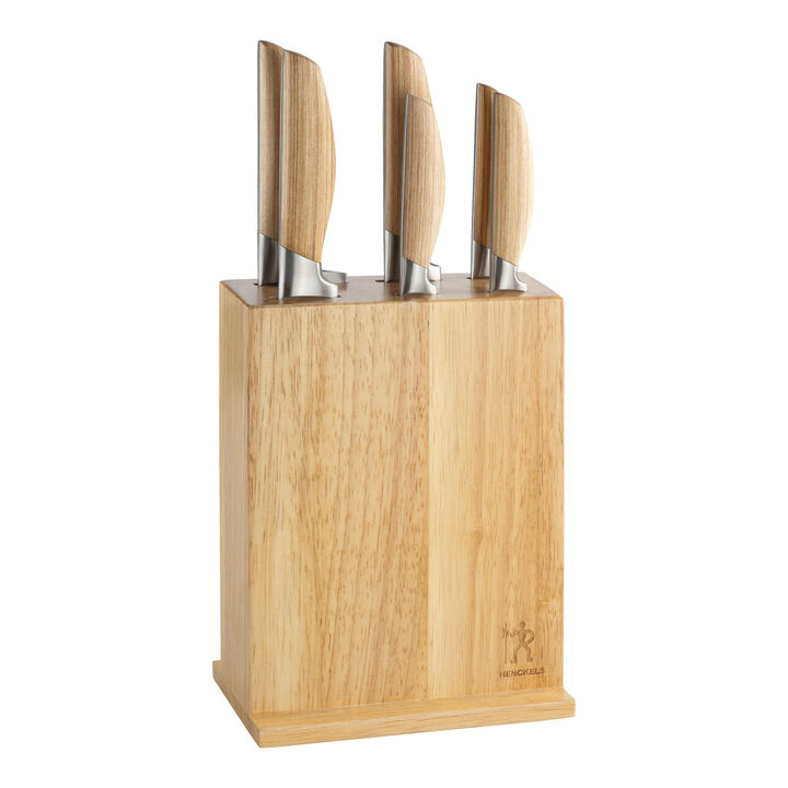 Pakka, 7-pcs, Knife block set, natural, large 2