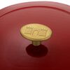 Bellamonte, 5.75 qt, Round, Cocotte, Red, small 7
