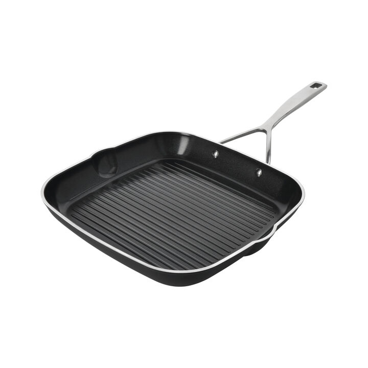 Alu Pro 5, 28 cm square Grill pan black, large 2